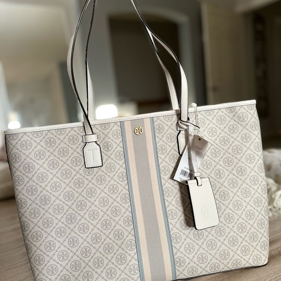 Tory Burch canvas tote - Picture 3 of 5